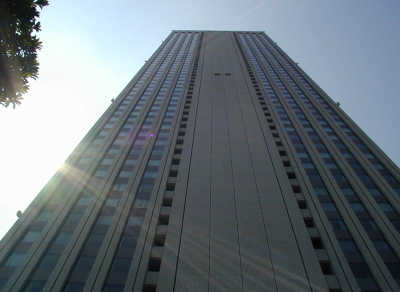 サンシャイン　見上げる