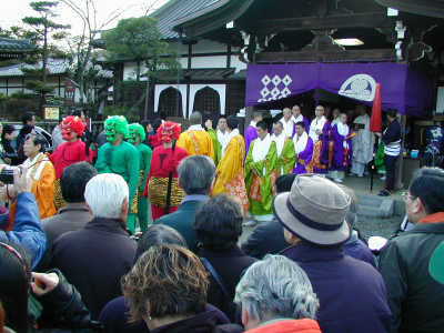 護国寺の節分