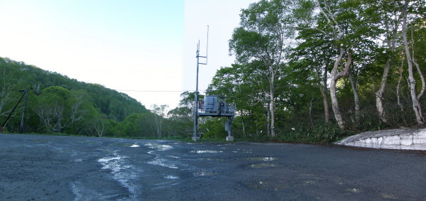 鳩待峠のパノラマ写真 