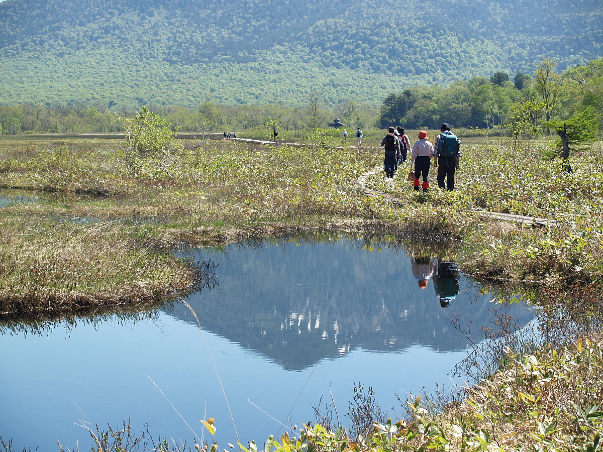 逆さ燧ヶ岳(中田代より 