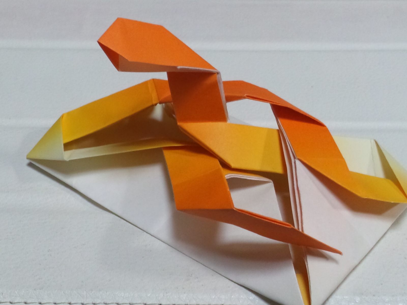 巳 へび 折り紙