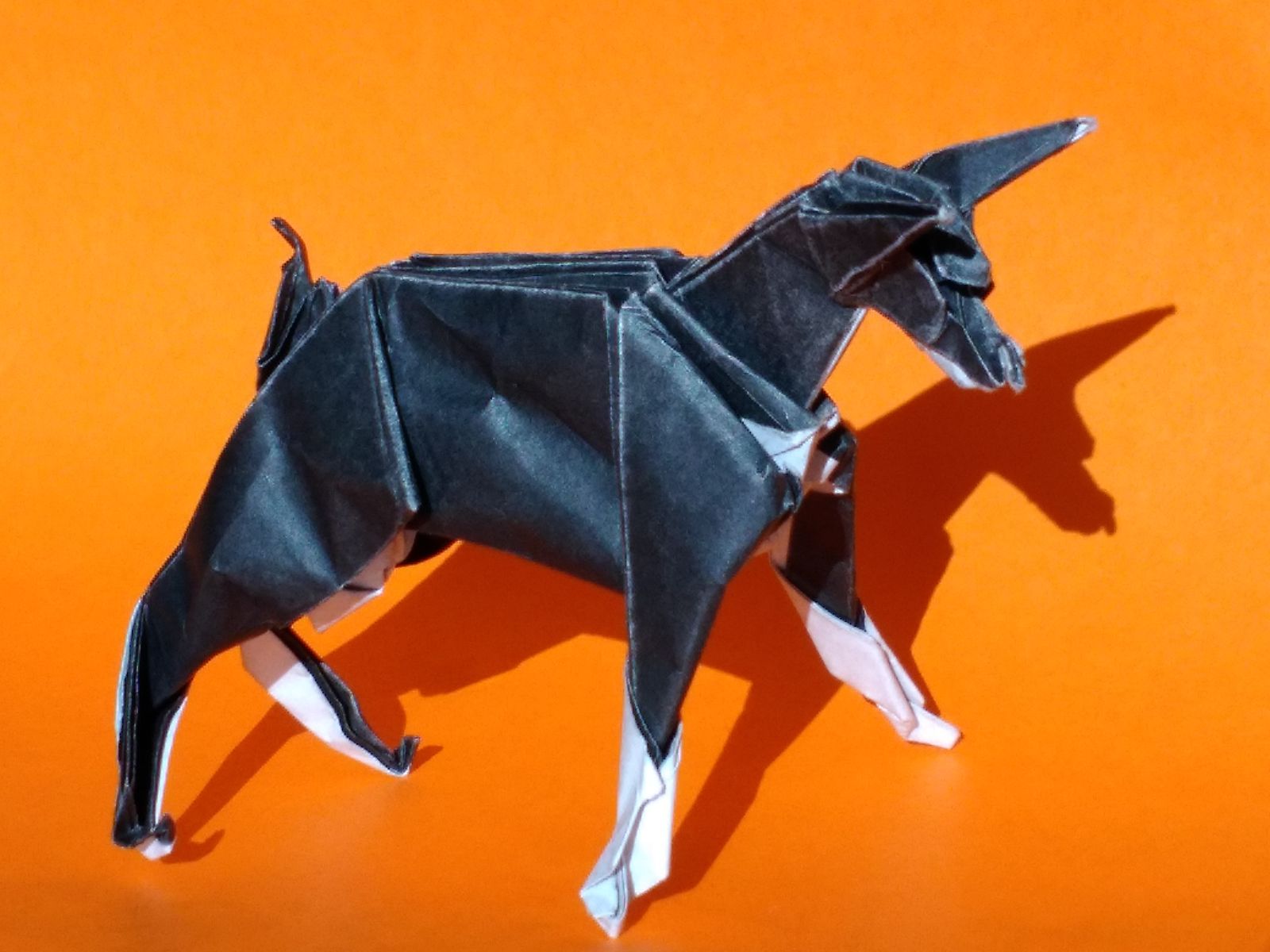 戌 ドーベルマン 折り紙